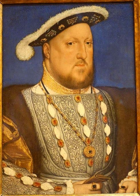 Retrato de Enrique VIII por Han Holbein The Younger C 1534 1536 Ad Oil On Db82e7 1024