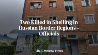 Dos muertos en bombardeo en la frontera rusa funcionarios