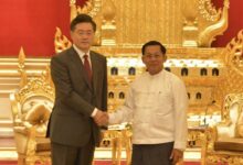 China’s Foreign Minister Meets Junta Leader in Myanmar