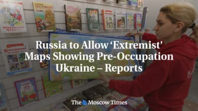 Rusia permite mapa extremista que muestra preocupacion en Ucrania informe