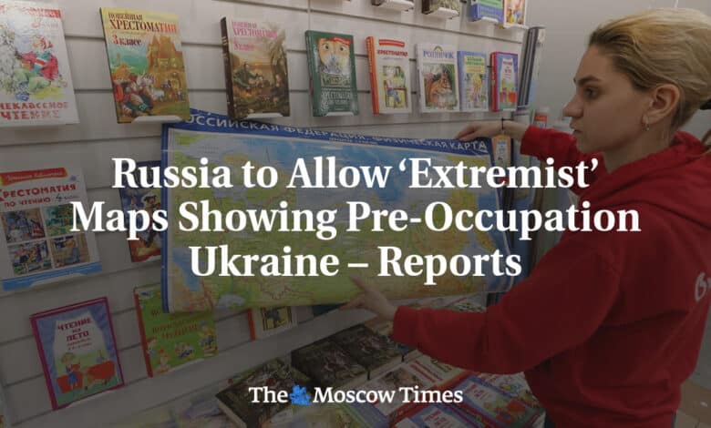 Rusia permite mapa extremista que muestra preocupacion en Ucrania informe