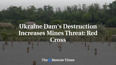 El dano de la represa en Ucrania aumenta la amenaza