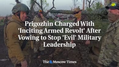 Prigozhin acusado de incitar a la rebelion armada despues de