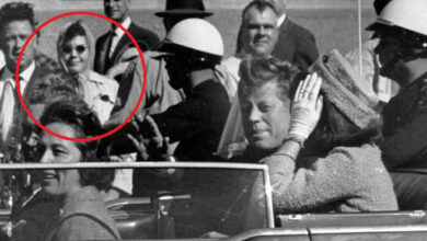 ¿Quién era la "dama del turbante" cuando el presidente Kennedy fue asesinado?