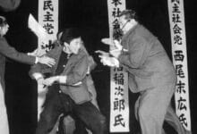 La historia del asesinato de Otoya Yamaguchi e Inajiro Asanuma