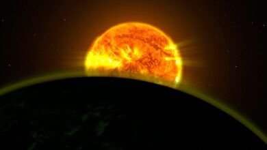 El planeta 'Júpiter caliente' mata y devora a su vecino del tamaño de Mercurio