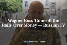Jefe de Wagner descarrilado por dinero TV rusa