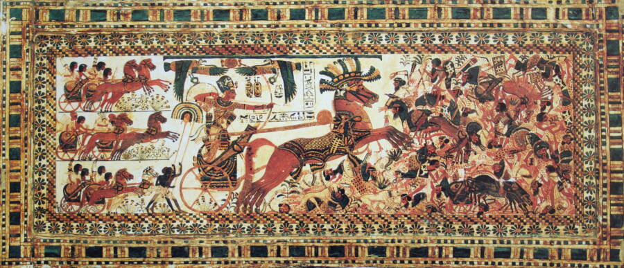 El carro de Tutankamón
