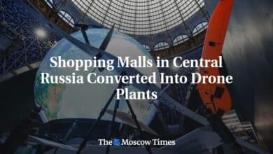 Centro comercial del centro de Rusia convertido en fabrica de
