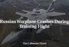 Un avion de combate ruso se estrella durante un vuelo