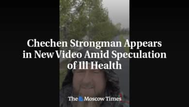 Un hombre fuerte checheno aparece en un nuevo video lo