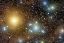 Image of the Hyades star cluster.