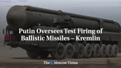 Putin supervisa las pruebas de misiles balisticos Kremlin