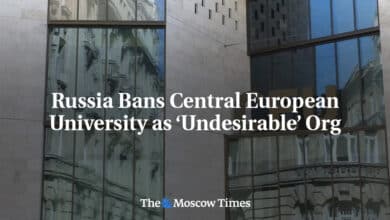 Rusia prohibe la Universidad Centroeuropea por considerarla organizacion indeseable