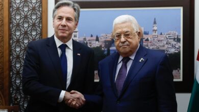 Israel Palestinians Blinken