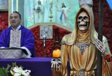 Santa Muerte, santa mexicana de la muerte y los desposeídos