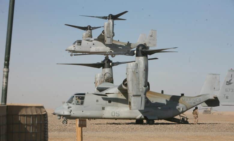A US military Osprey aircraft crashed into the ocean near Japan's Yakushima island on Wednesday with eight people on board