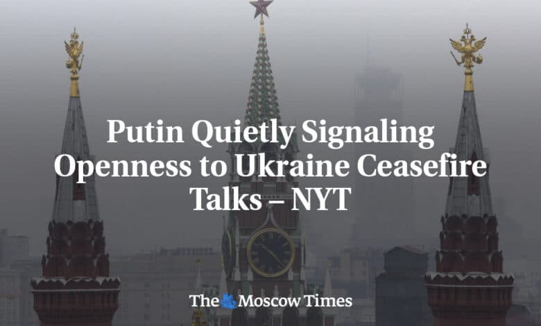 Putin senala silenciosamente su apertura a las conversaciones de alto