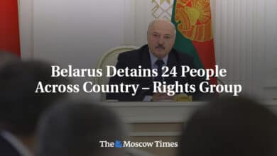 Bielorrusia detiene a 24 personas en todo el pais –