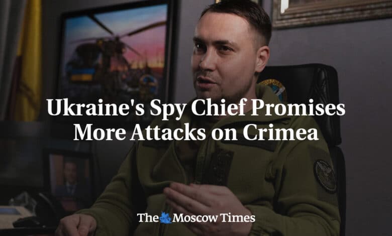 Jefe de espias de Ucrania promete mas ataques en Crimea