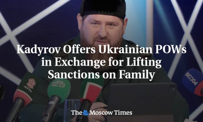 Kadyrov intercambia prisioneros de guerra ucranianos a cambio del levantamiento de sanciones a familiares 1 Kadyrov intercambia prisioneros de guerra ucranianos a cambio del levantamiento