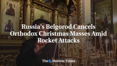 Misa ortodoxa de Navidad cancelada en Belgorod Rusia debido a