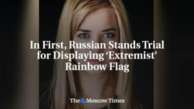 Primero Rusia es juzgada por exhibir una bandera arcoiris 39extremista39