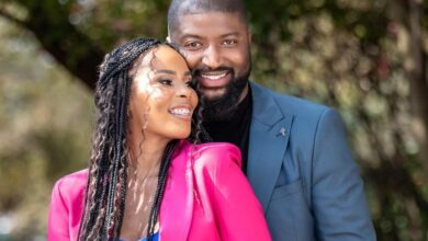 El actor Lerato Makhetha y su esposa Phetola anuncian su embarazo