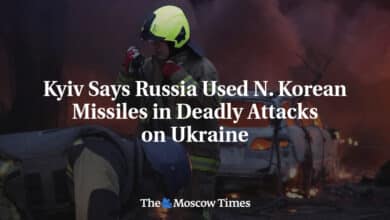 Kiev dice que Rusia utilizo misiles norcoreanos en un ataque