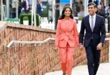 British Prime Minister Rishi Sunak and wife Akshata Murty (Facebook/RishiSunak)