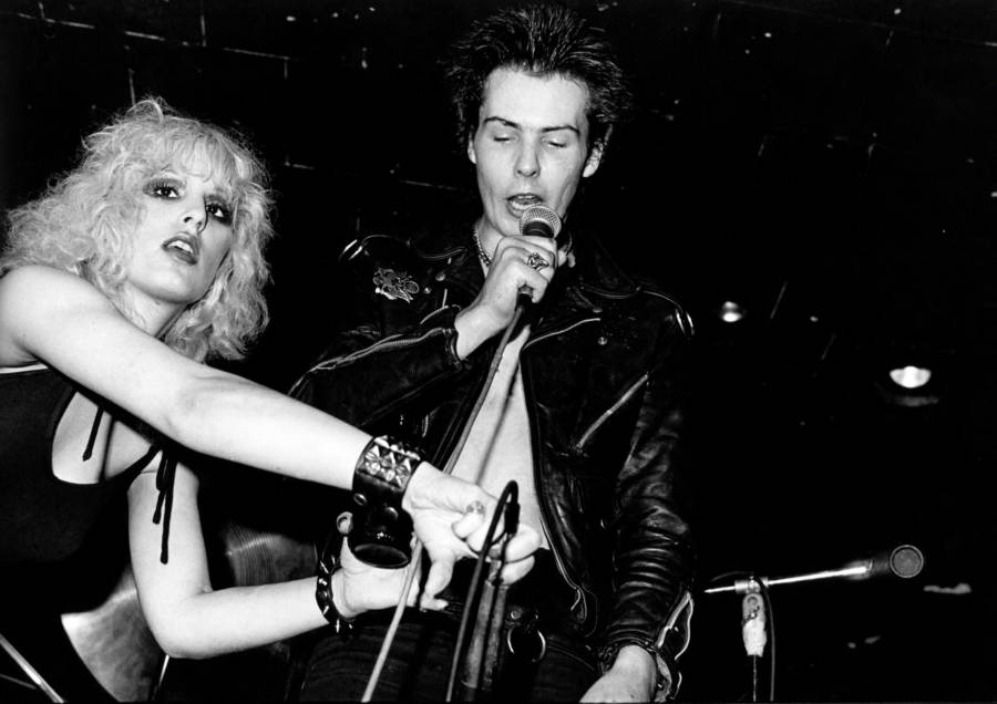 Nancy Spungen y Sid Vicious