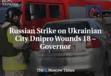 Ataque ruso a la ciudad ucraniana de Dnipro deja 18