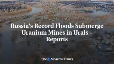 Inundaciones record en Rusia sumergen minas de uranio de los