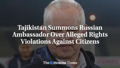 Tayikistan convoca al embajador ruso por presuntas violaciones de derechos