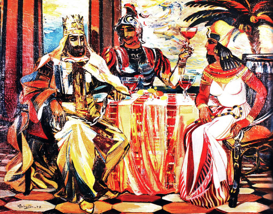 Marco Antonio y Cleopatra