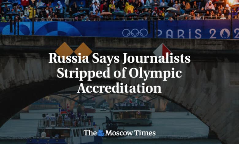 Rusia dice que periodista fue despojado de su clasificación olímpica 1 Rusia dice que periodista fue despojado de su clasificacion olimpica