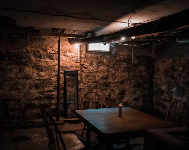 El sótano de la Casa de los Conjuros