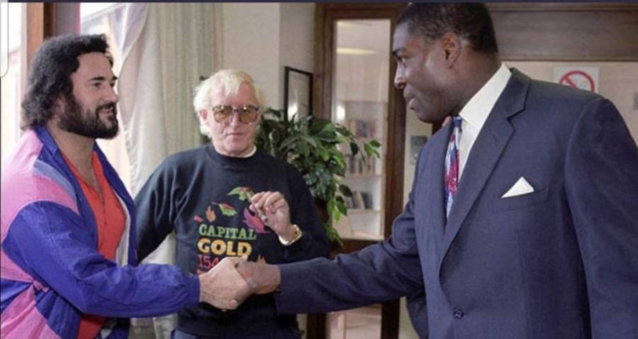 Peter Sutcliffe Jimmy Saville y Frank Bruno