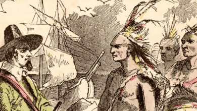Squanto, un miembro de la tribu Patuxet que ayudó a los Peregrinos 1 Squanto, un miembro de la tribu Patuxet que ayudó a los Peregrinos