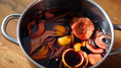 receta de vino caliente