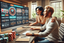 ¿Son los bonos de casinos online una puerta a mayores ganancias o solo un gancho? 4 Usuario explorando bonos promocionales de un casino online, mostrando el atractivo de estas ofertas como incentivo para nuevos jugadores.