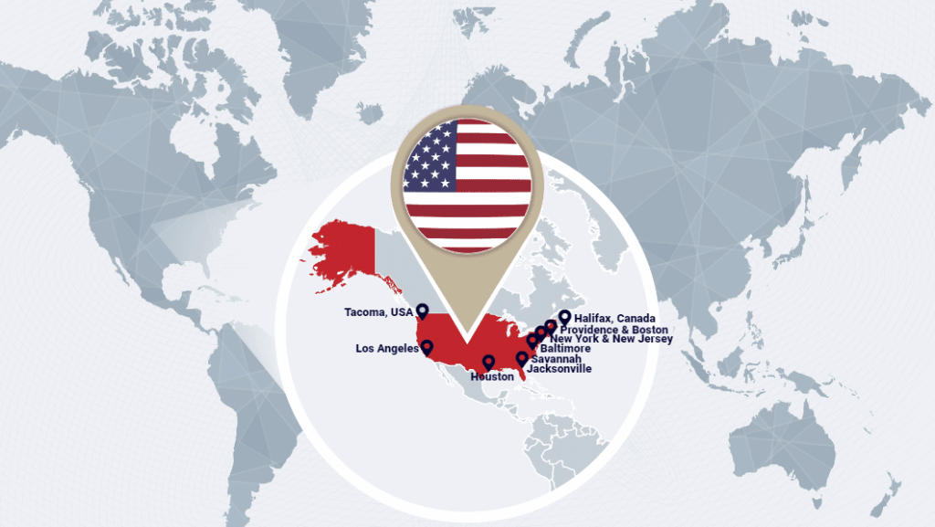 Mudanzas de España a Estados Unidos