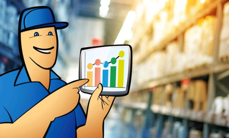 control de stock e inventarios y el control de horas trabajadas