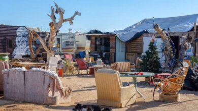 Un paraíso para los okupas en el desierto de California