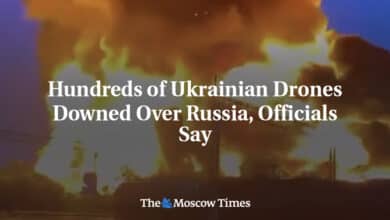 Cientos de drones ucranianos derribados sobre Rusia, dicen funcionarios 1 Cientos de drones ucranianos derribados sobre Rusia dicen funcionarios