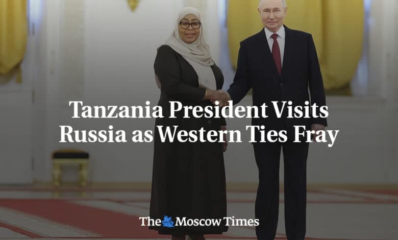 El presidente de Tanzania visita Rusia en medio de tensiones con Occidente 1 El presidente de Tanzania visita Rusia en medio de tensiones