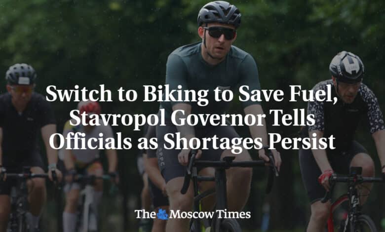 El gobernador de Stavropol pide a los funcionarios que opten por la bicicleta para ahorrar combustible mientras persiste la escasez de combustible 1 El gobernador de Stavropol pide a los funcionarios que opten