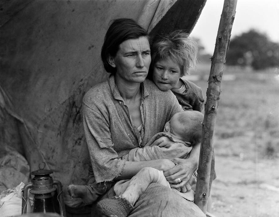 Madre inmigrante: la verdadera historia detrás de las fotos de Dorothea Lange 5 Fotos de madre migrante desde un ángulo alternativo