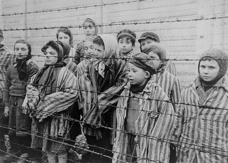 Klaus Barbie: El "Carnicero de Lyon" para la CIA 2 Niños en el campo de concentración de Auschwitz