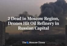 Dos muertos en la zona de Moscú, un dron ataca una refinería de petróleo en la capital rusa 2 Dos muertos en la zona de Moscu un dron ataca